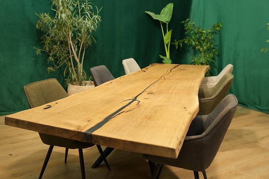 Tavoli: Eichenesstisch - aus 1 Stück – Usato da Walchwil venduto da Swissdesign_Haag 3