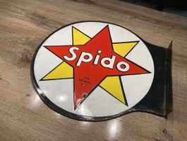 Spido Emailleschild Reklameschild 1930