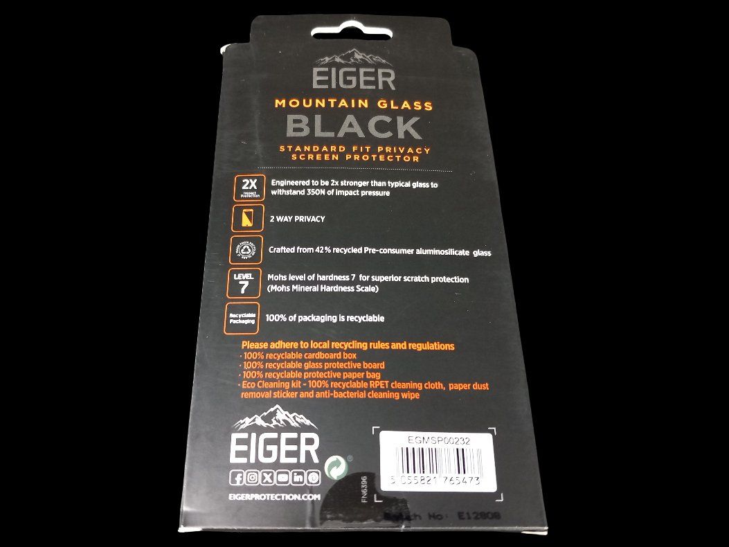 Ritocchi & pellicole di protezione: EIGER Privacy Schutzfolie iPhone 14 Pro – Nuovo (secondo la descrizione) da Hünenberg venduto da Restwert_Zug 1