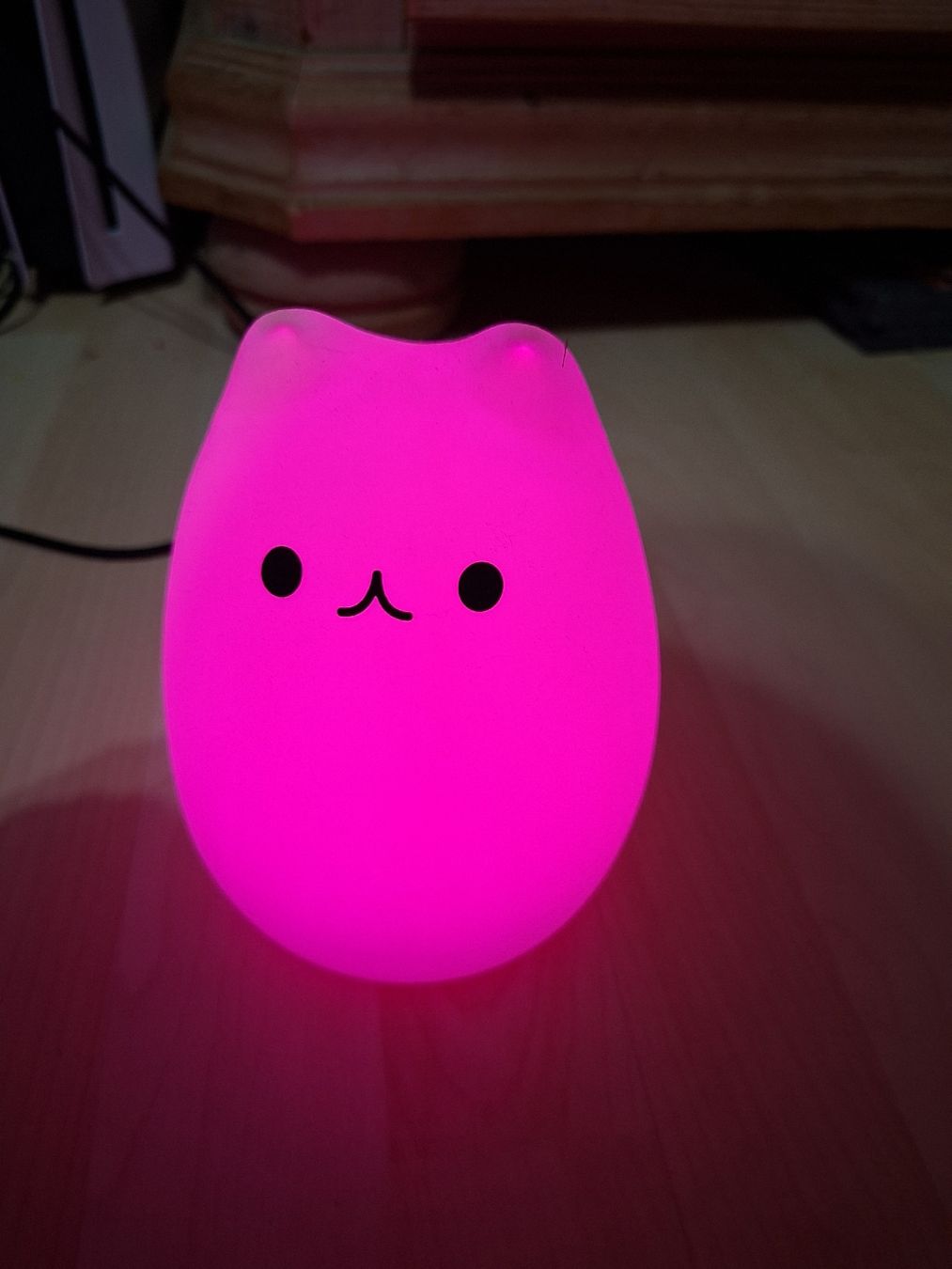 Lampade: Süsse Katzen-Nachtlampe – Usato da Schmiedrued venduto da lau_5zch 2