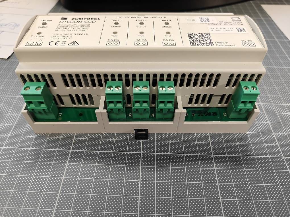 Alimentazione elettrica: Zumtobel Litecom CCD (28 000 258) – Usato da Odogno venduto da Aron.Stocker 2