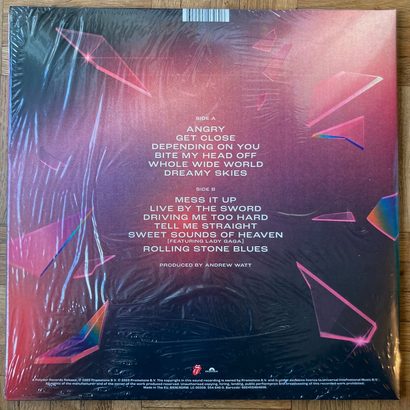 Dischi in vinile: Rolling Stones  Hackney Diamonds (LP-Diamond Clear) – Nuovo (secondo la descrizione) da Corsier-sur-Vevey venduto da Pistol77 1