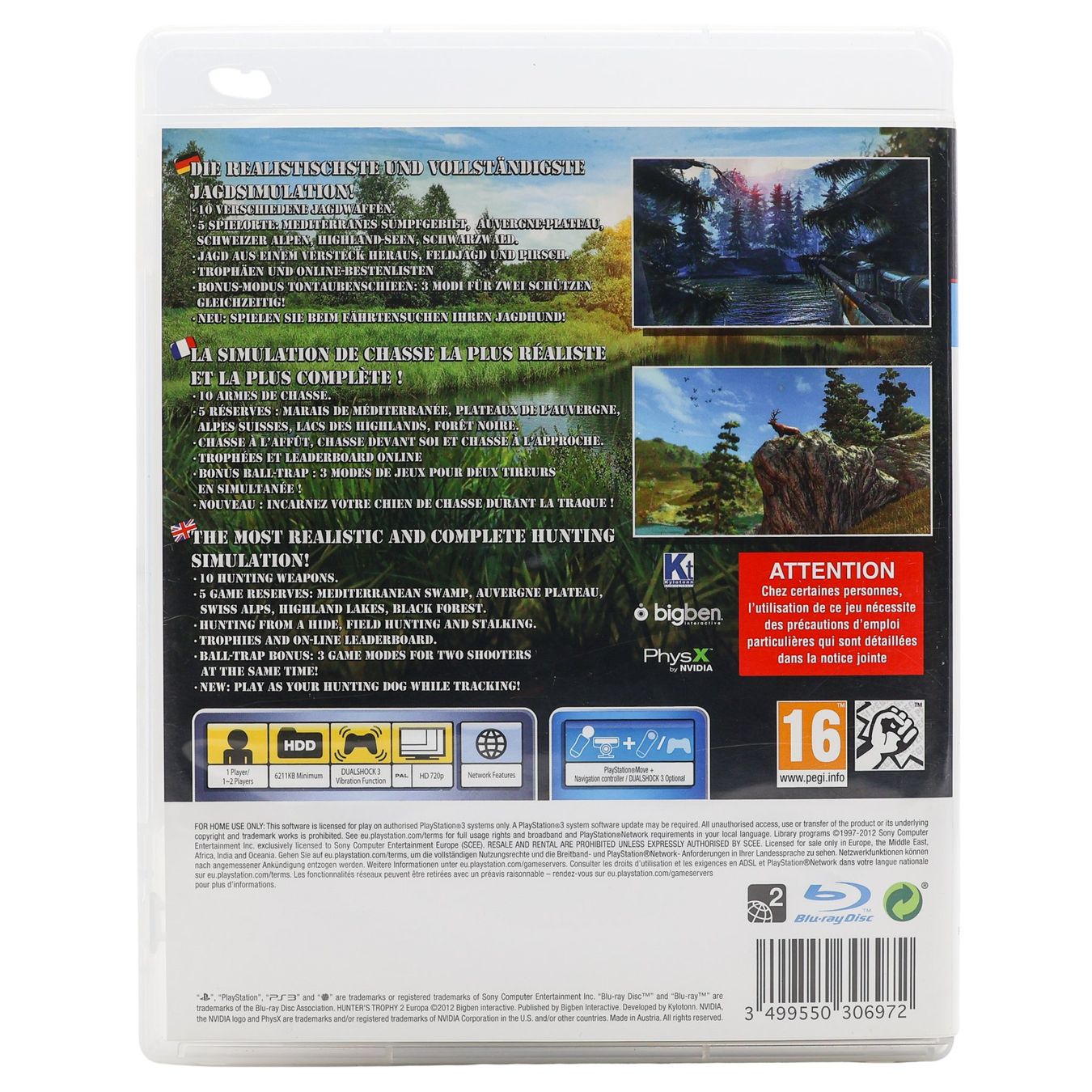 Giochi: Hunter's Trophy 2: Europa - PS3 – Usato da Paudex venduto da dindeboy 1