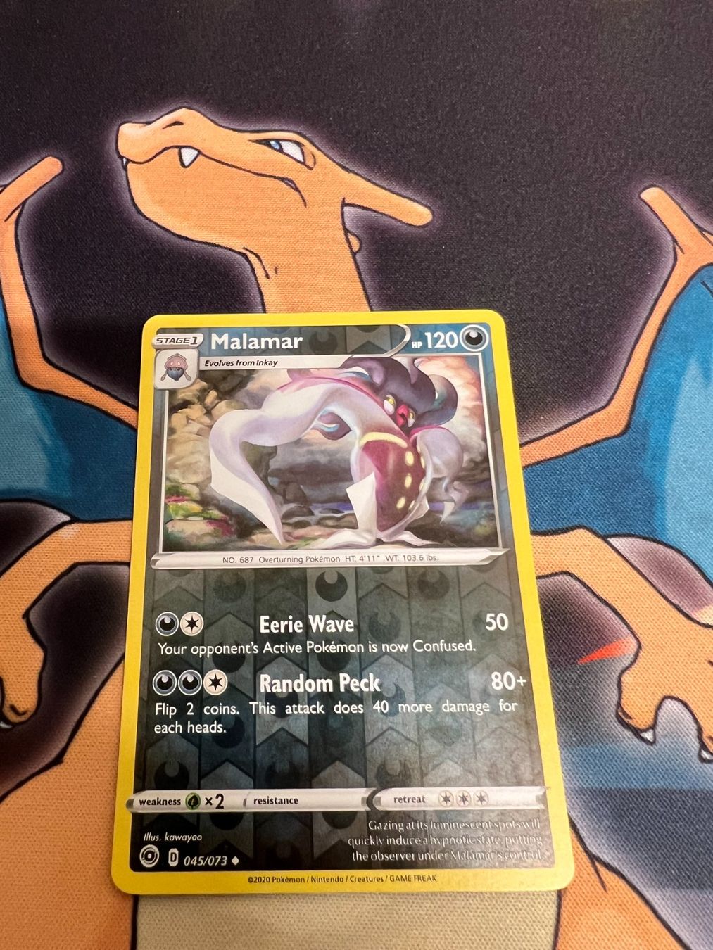 Pokémon Carte collezionabili: Malamar (CPA 45) - Reverse Holo - Champion's Path – Nuovo (secondo la descrizione) da Bülach venduto da Pfrenzel