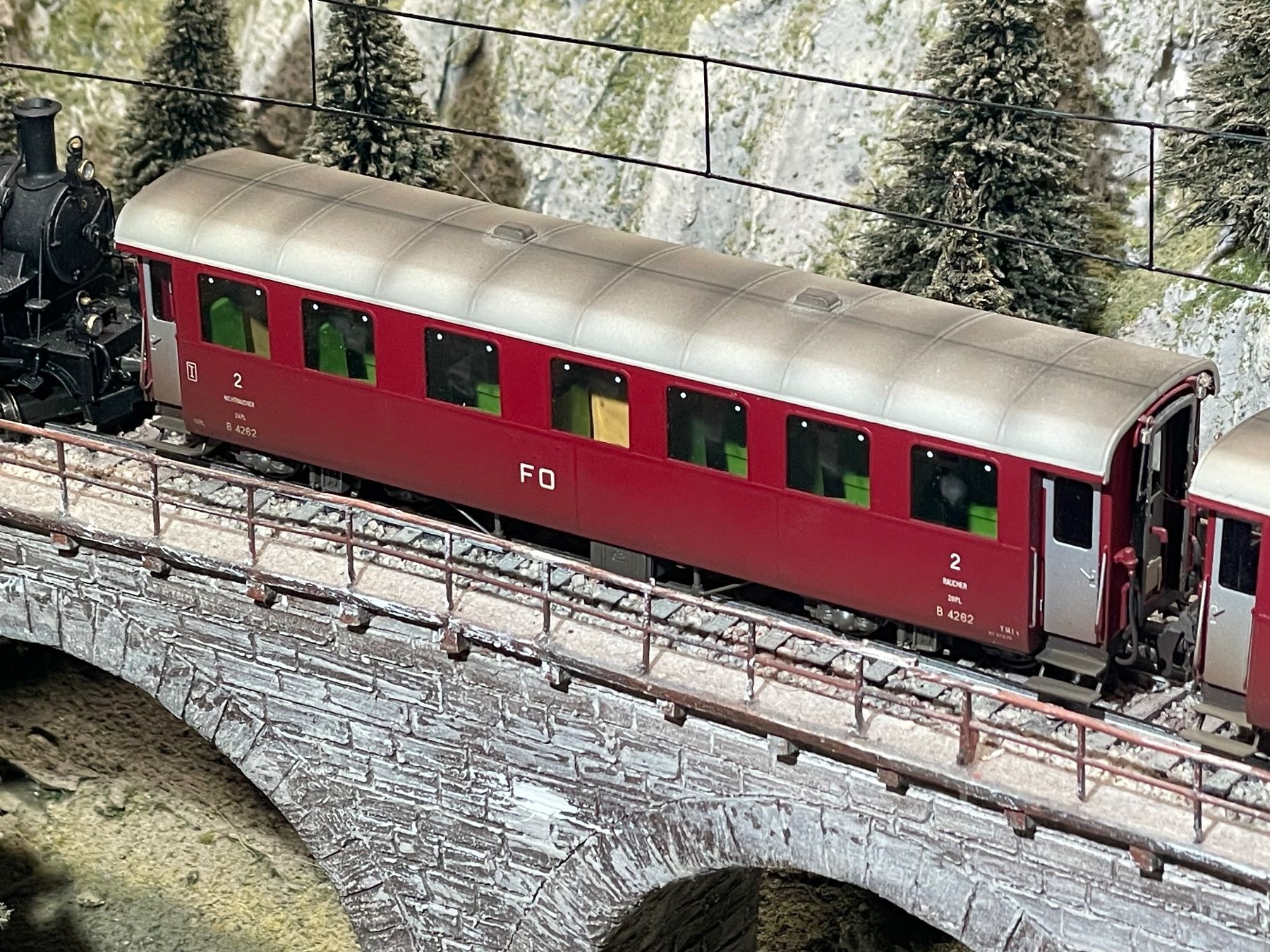 Ferro-suisse Modellini di ferrovie: Ferro Suisse- FO - Set- 3- teilig – Usato da Krummenau venduto da ferrotech 6