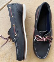 Lederschuhe Timberland dunkelblau, fast neu
