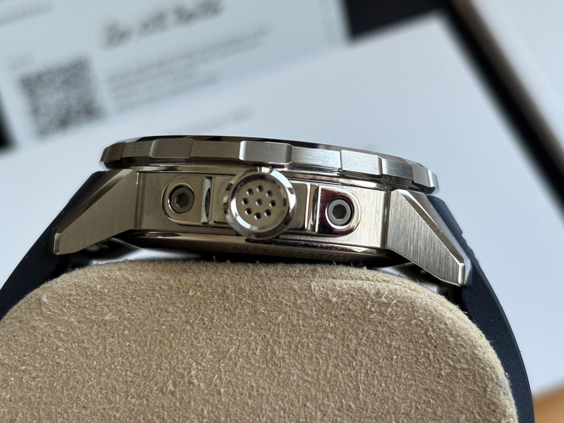 IWC Orologi: IWC Aquatimer Automatic Blue 42mm mit Garantie – Nuovo (secondo la descrizione) da Birsfelden venduto da Mynos 7