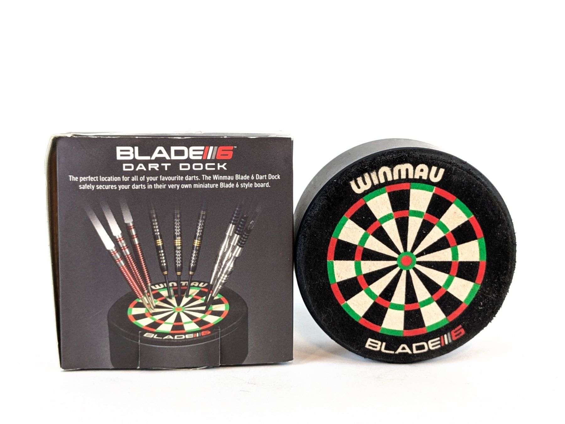 Winmau Tiro con l'arco: WINMAU Blade 6 Dart Dock – Nuovo (secondo la descrizione) da Thun venduto da Restwert_Thun