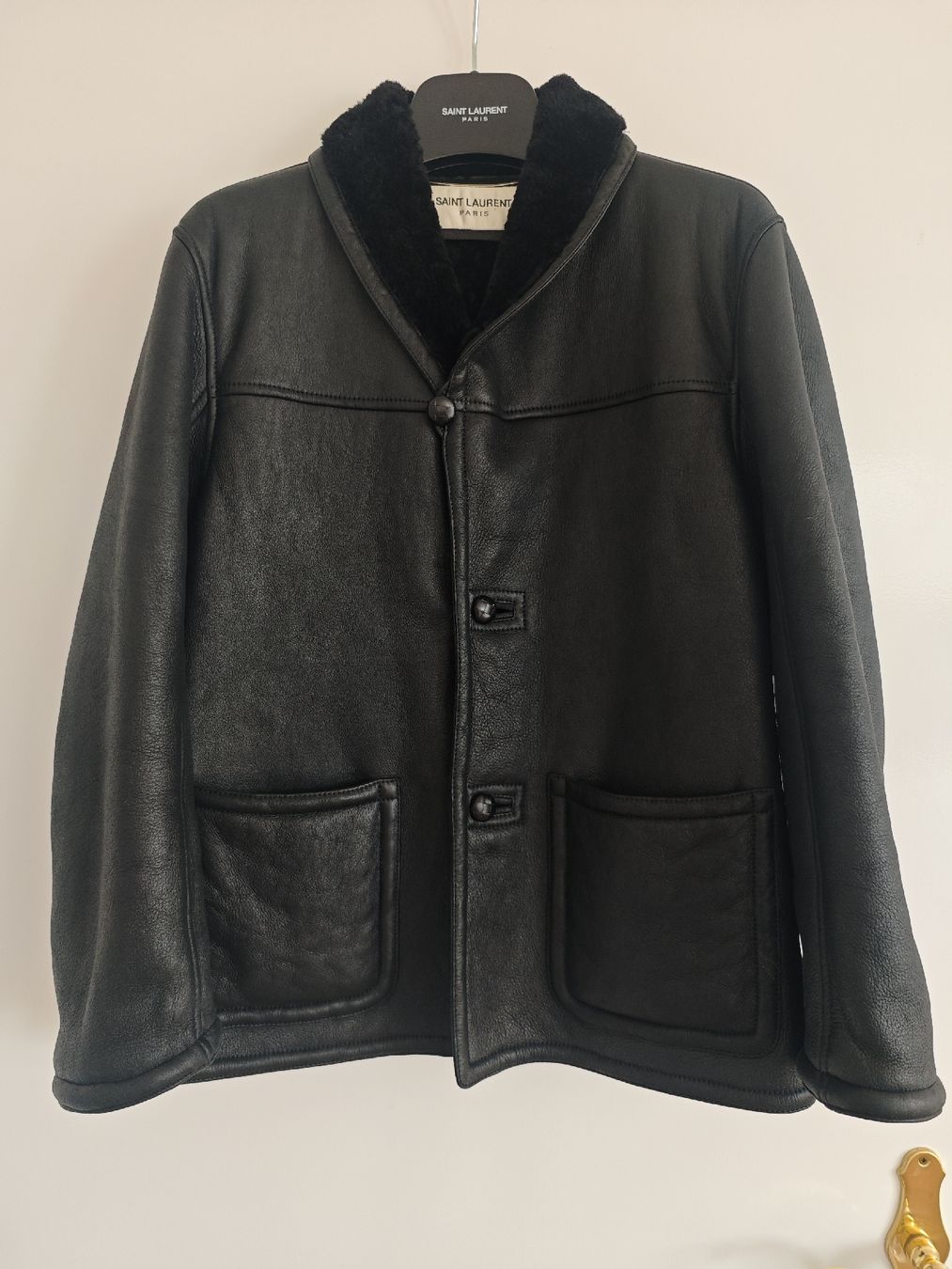 Saint Laurent Giacche: SAINT LAURENT Men Lammleder Jacke – Nuovo (secondo la descrizione) da Erlenbach ZH venduto da nlh 1