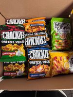 70x Pretzel Snack Mix Crackzel & Huligan