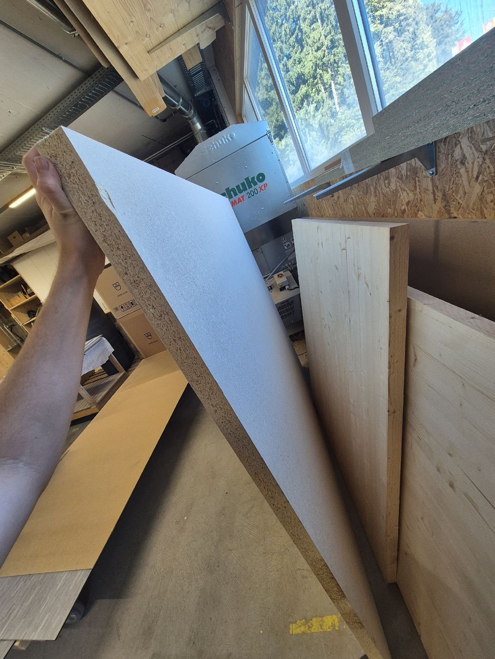 Articles en bois: Restplatte, Rohspanplatte 40mm – Neuf (Voir description) à Schindellegi par andre1291 2