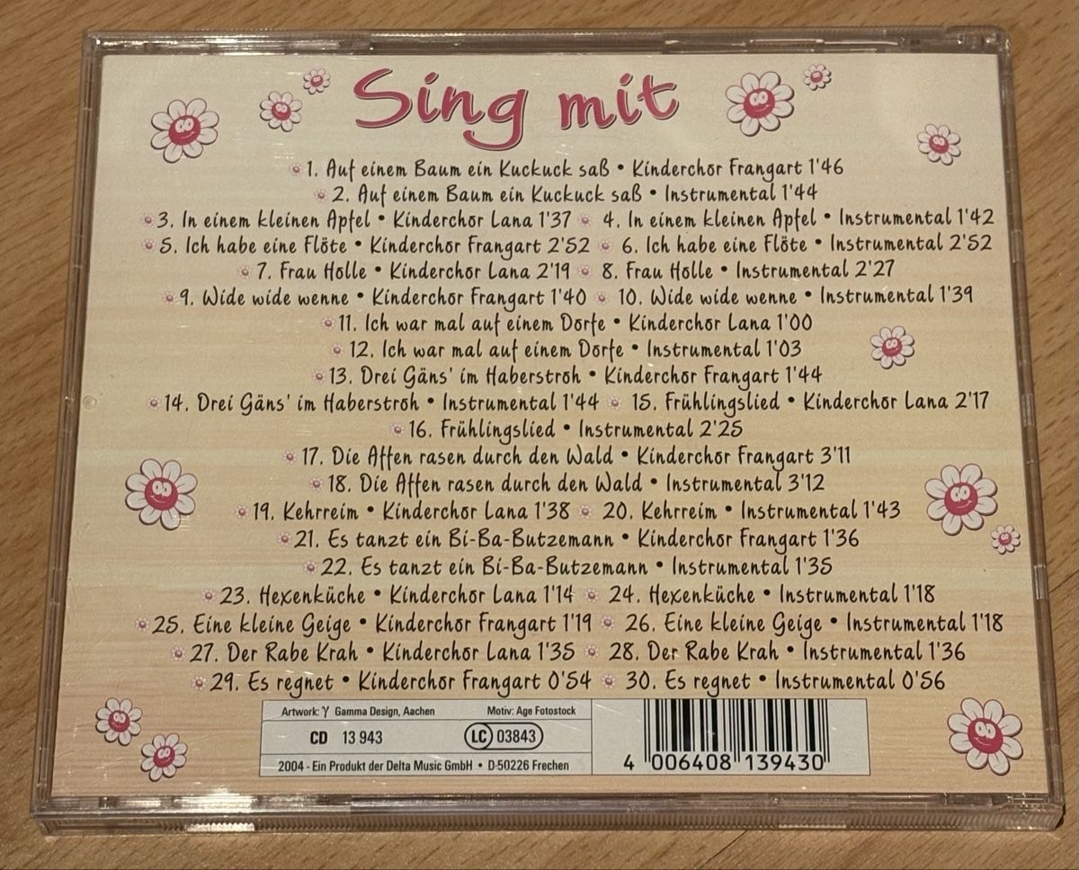 CDs: CD Sing mit – D'occasion à Hünenberg See par spartakus02 1