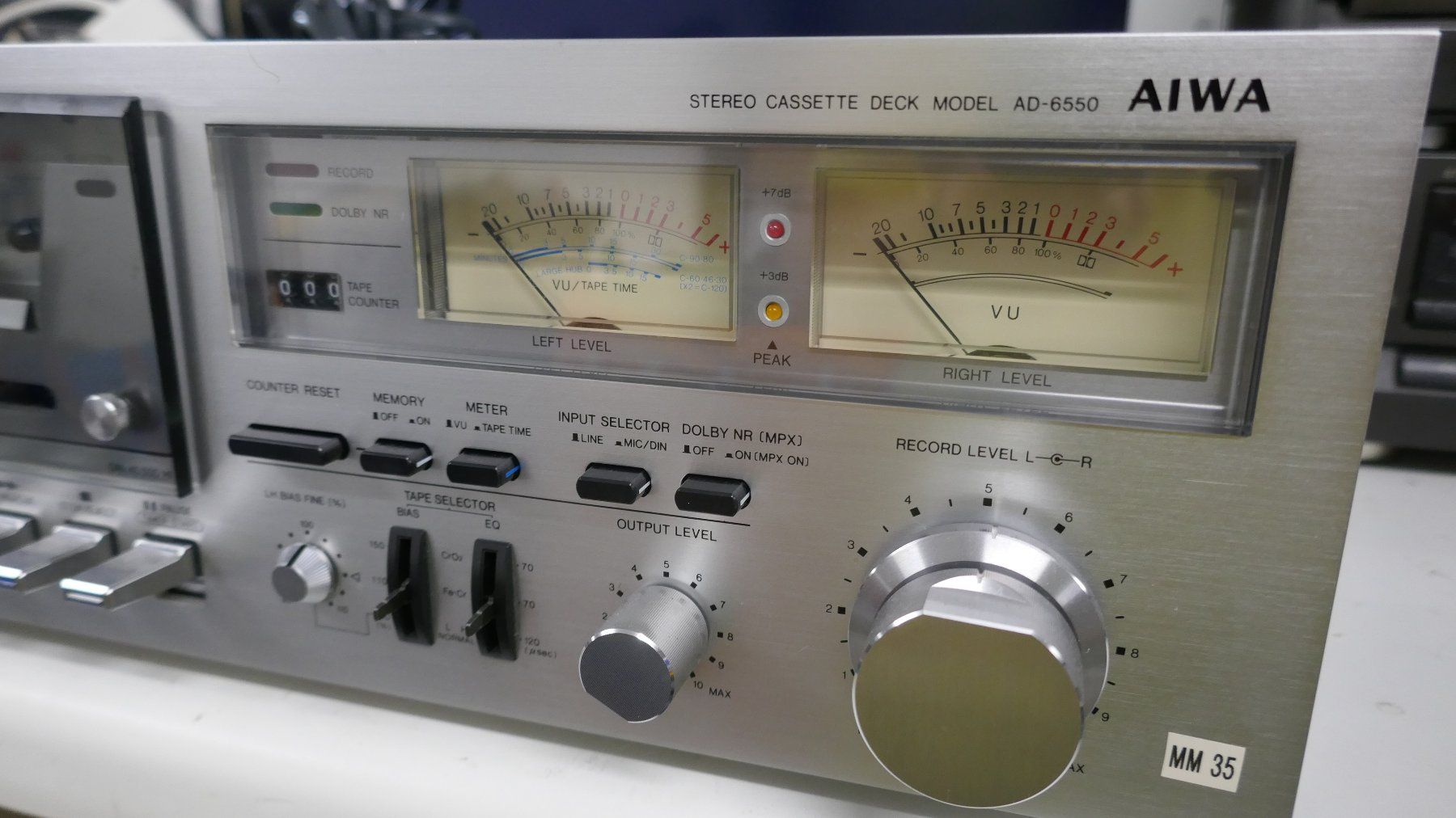 Aiwa Registratori: Aiwa Kassettendeck AD-6550 – Usato da Wenslingen venduto da FairlightCMI 2