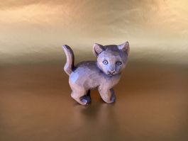 Katze Holzschnitzerei / Brienzerschnitzerei ???