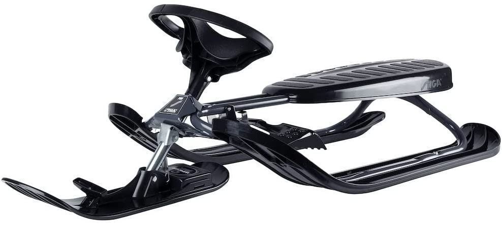 Stiga Schlitteln: STIGA Snowracer Curve grey Lenkschlitten – Neu und originalverpackt aus Beckenried von angel-mountain