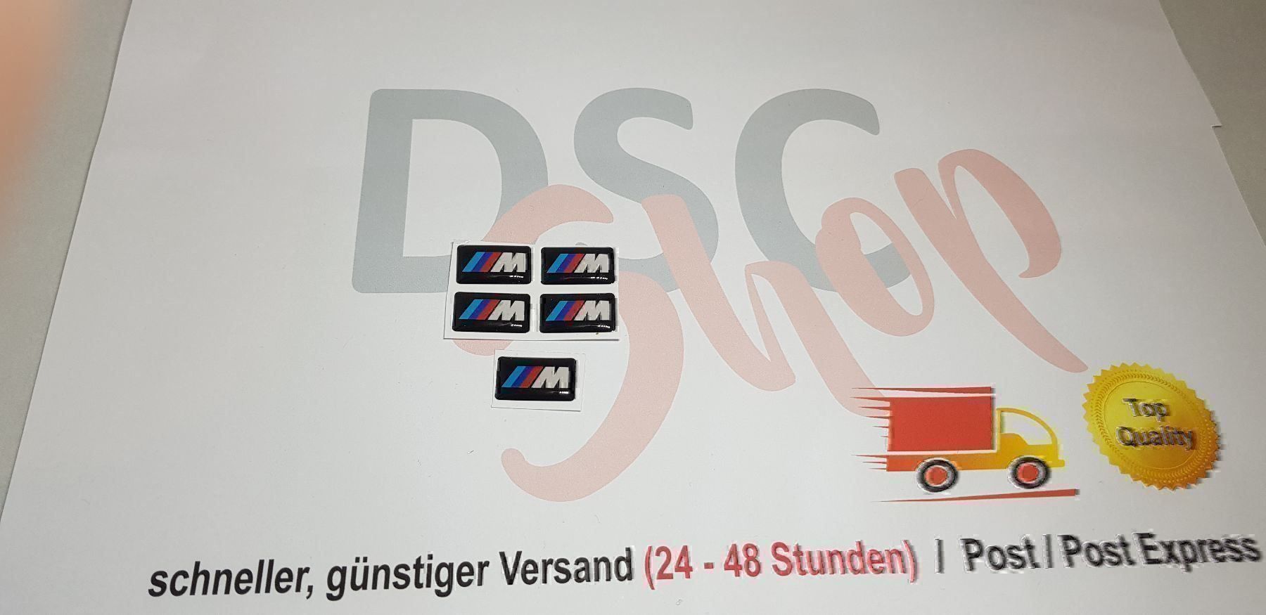 Sticker: 5 Stk. Aufkleber Bmw M Emblem Logo – Nuovo (secondo la descrizione) da Eiken venduto da Step42