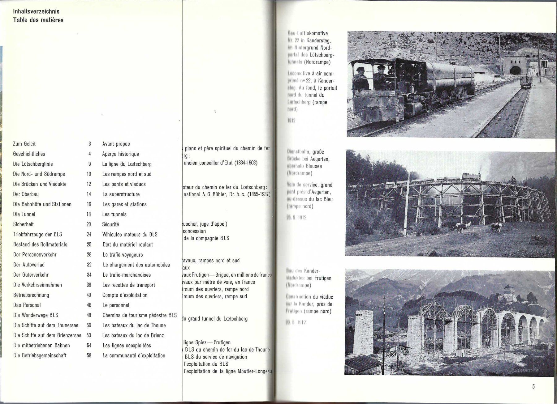 Libri: BLS. Bern Lötschberg Simplon.1964. – Usato da Horw venduto da SwissSteamMemories 1