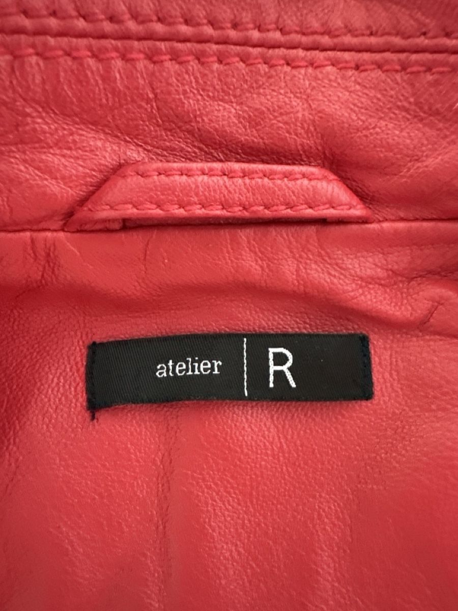 La Redoute Giacche: Atelier R leather jacket red size 36 EU good condition – Usato da Lugano venduto da Micolb 3