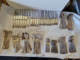 Silber Besteck  122 Teile Bucherer 100  7,1 Kg