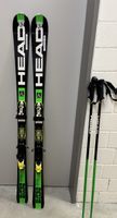 Head Supershape i.Magnum Ski mit Stöcken (gebraucht)