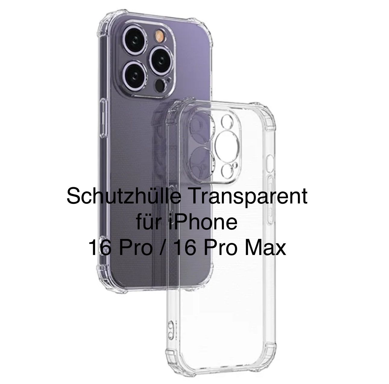 Cover & Protezioni schermo: iPhone 15 Pro Max Schutzhülle Cover Case Fallschutz – Nuovo (secondo la descrizione) da Basel venduto da MY.AIRPODS.SHOP 6