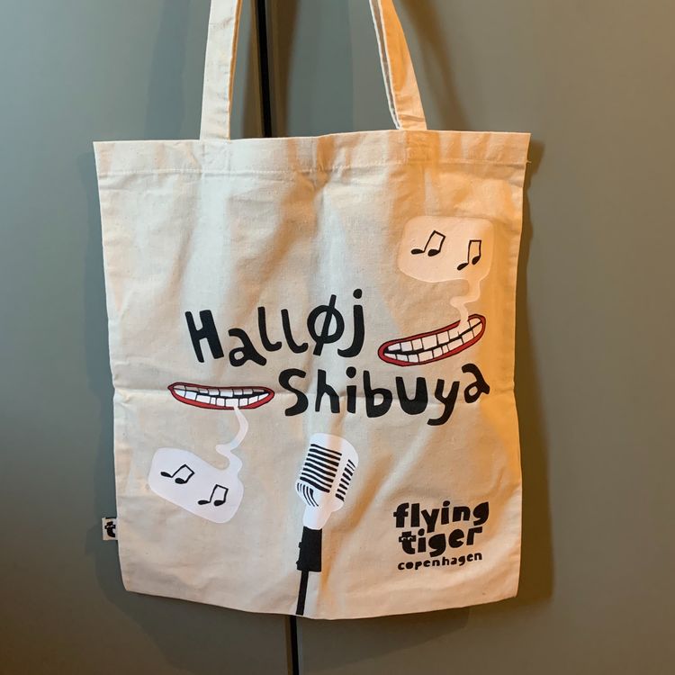 Flying Tiger Copenhagen Mustache Bag – Tokyo Fashion