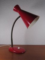 Mid Century Diabolo Schwanenhalslampe Vintage Tischlampe