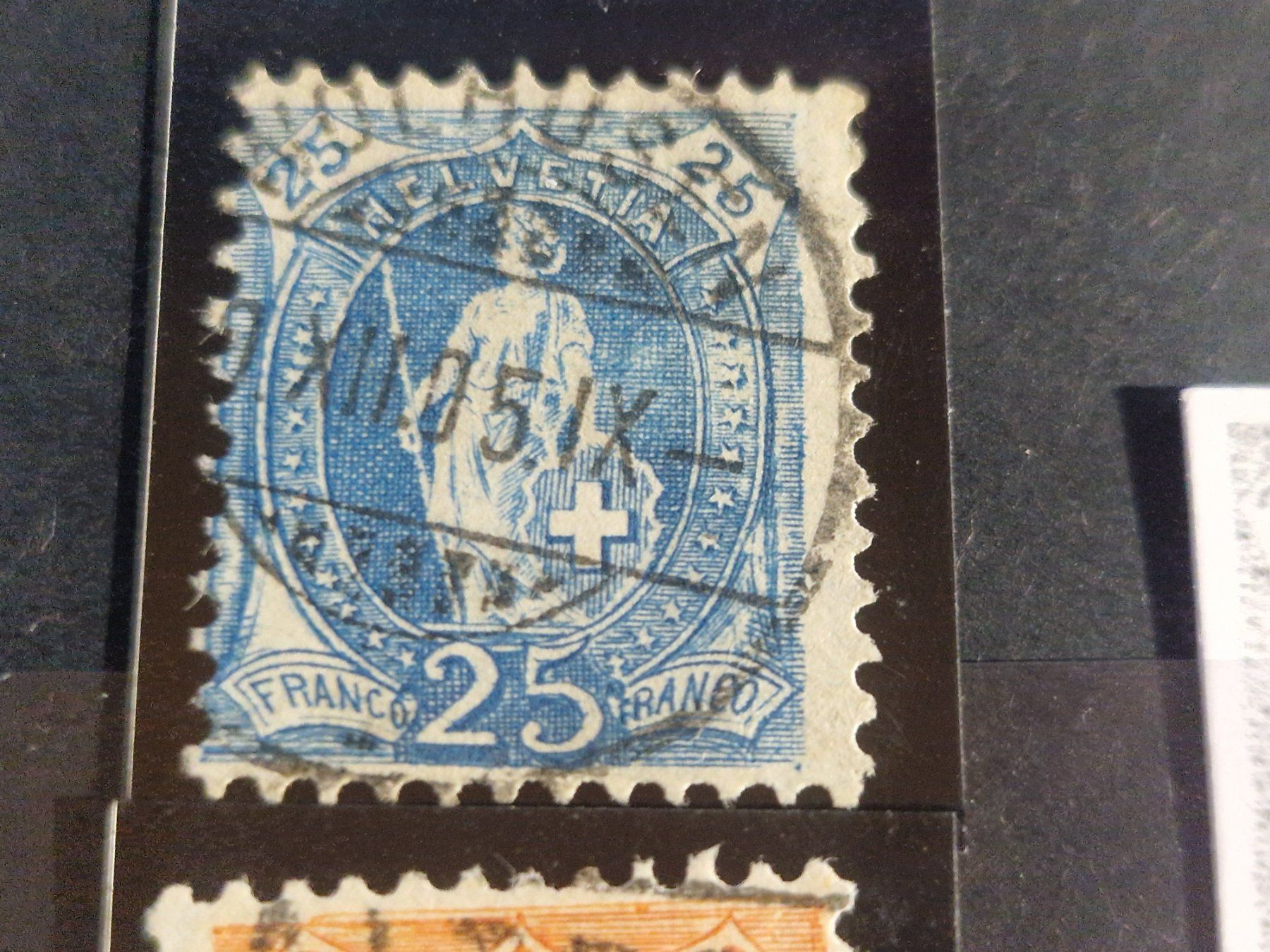 Tutti i francobolli: Stehende, verschiedene Plattenfehler/Retouchen, ab 1.- – Usato da Burgdorf venduto da Glossy01 1
