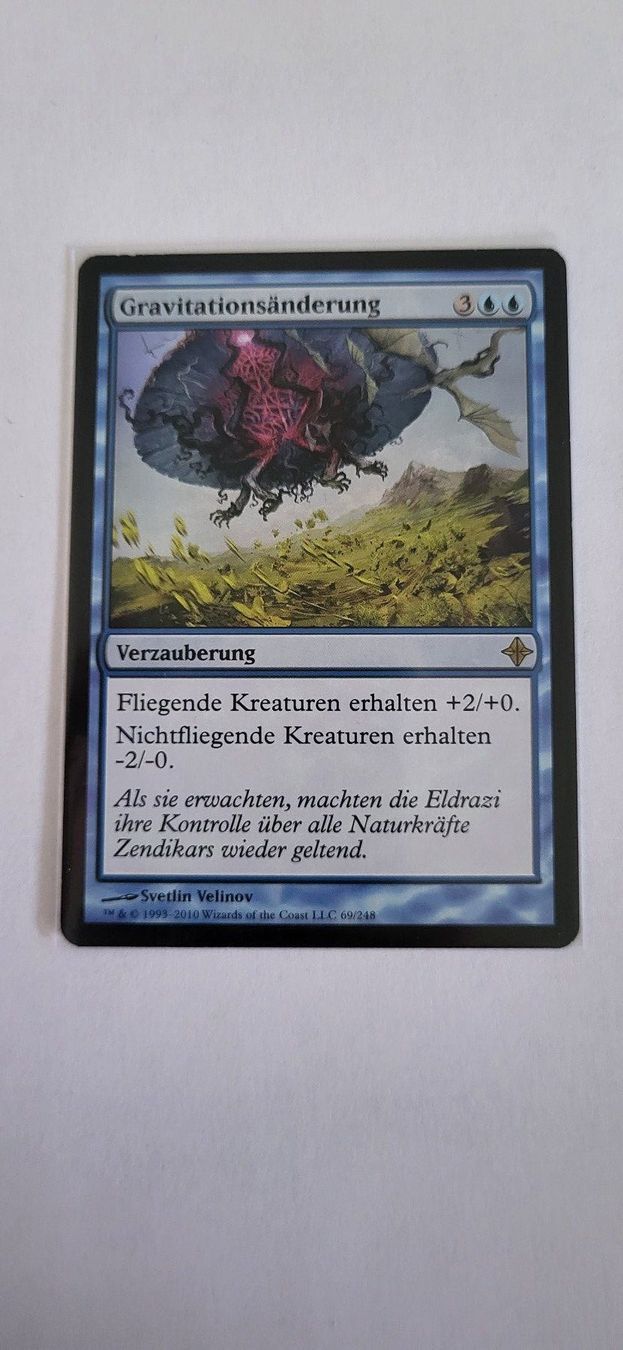 Magic The Gathering Carte collezionabili: MTG – Gravitationsänderung – Usato da Münsingen venduto da Heroism2010