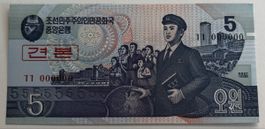 Korea Specimen 5 Won 1998 Neuwertig