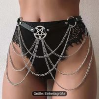 Gothic Bauchkette 1 Size *neu*