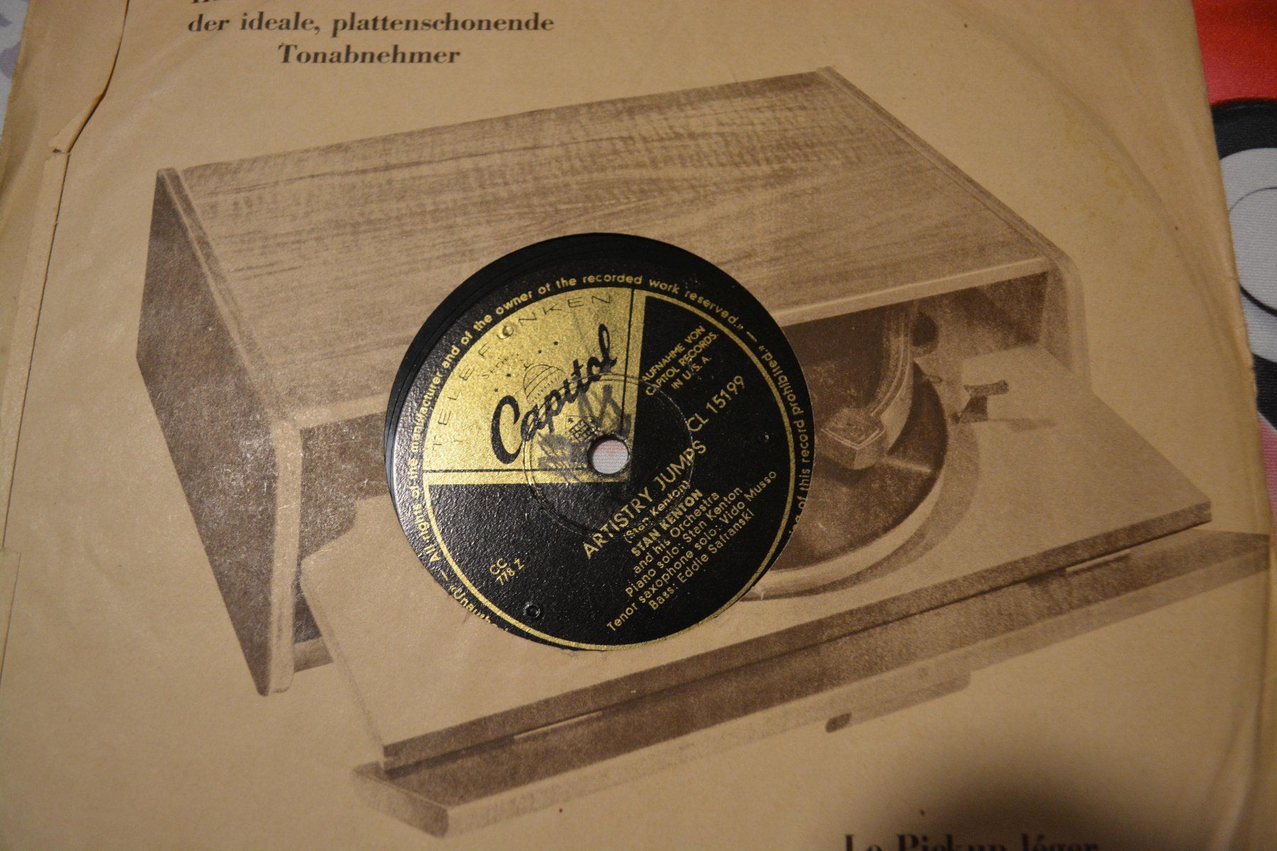 Dischi in vinile: Schallplatte - Capitol Artistry Jumps – Usato da Altstätten SG venduto da GGsGameshop