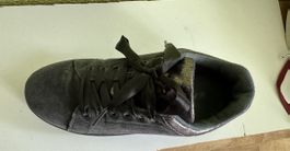 Sneackers gris cuir taille 36