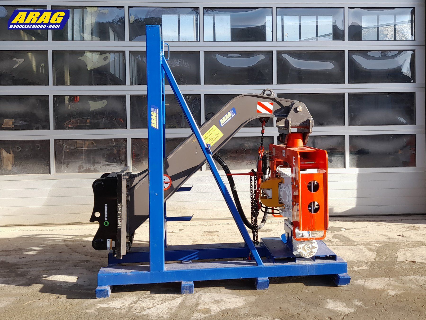 Accessoires tracteur, véhicule agricole: Dawson EMV110 Vibroramme – D'occasion à Hasle LU par Arag08 1