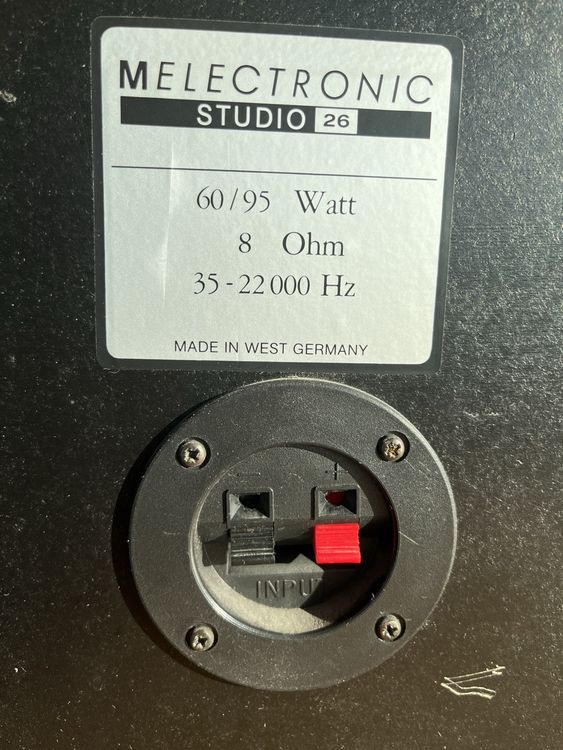 HI-FI Lautsprecher Boxen Paar 60/95 Watt 2