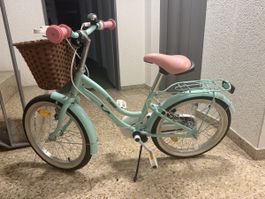 Children's Bicycle Verve Light Blue Pink Basket Used