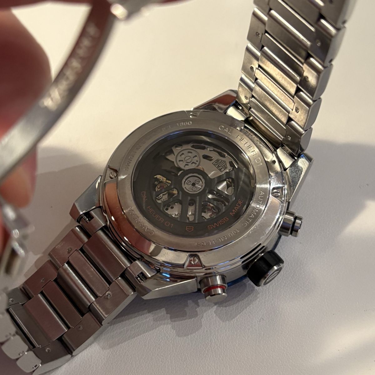 Tag Heuer Orologi: Tag Heuer Carrera 01 Chronograph – Usato da Winterthur venduto da LaBodega 7