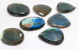 Dès 1.- Fr - Lot 255.41 ct - 7x Labradorites