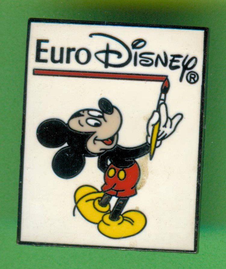 Disney Placchette & Badge: DISNEY  Euro Disney  Mickey – Usato da Winterthur venduto da Sammleroase