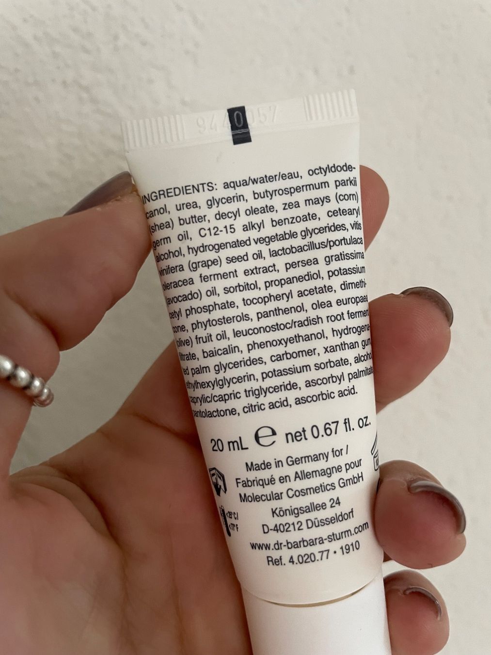 Gesichtspflege: Dr.Barbara Sturm FaceCreamRich,Ladenpreis 70- – Neu und originalverpackt aus Zürich von deruja 1