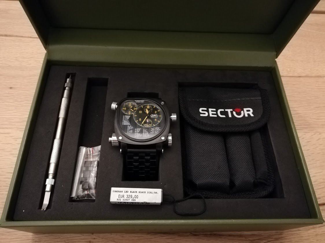 Sector Orologi: Sector Compass Uhr – Nuovo (secondo la descrizione) da Rotkreuz venduto da salvifin