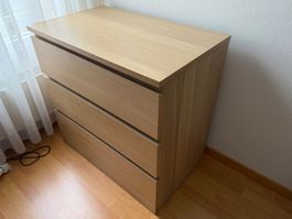 Ikea Malm Kommode mit 3 Schubladen