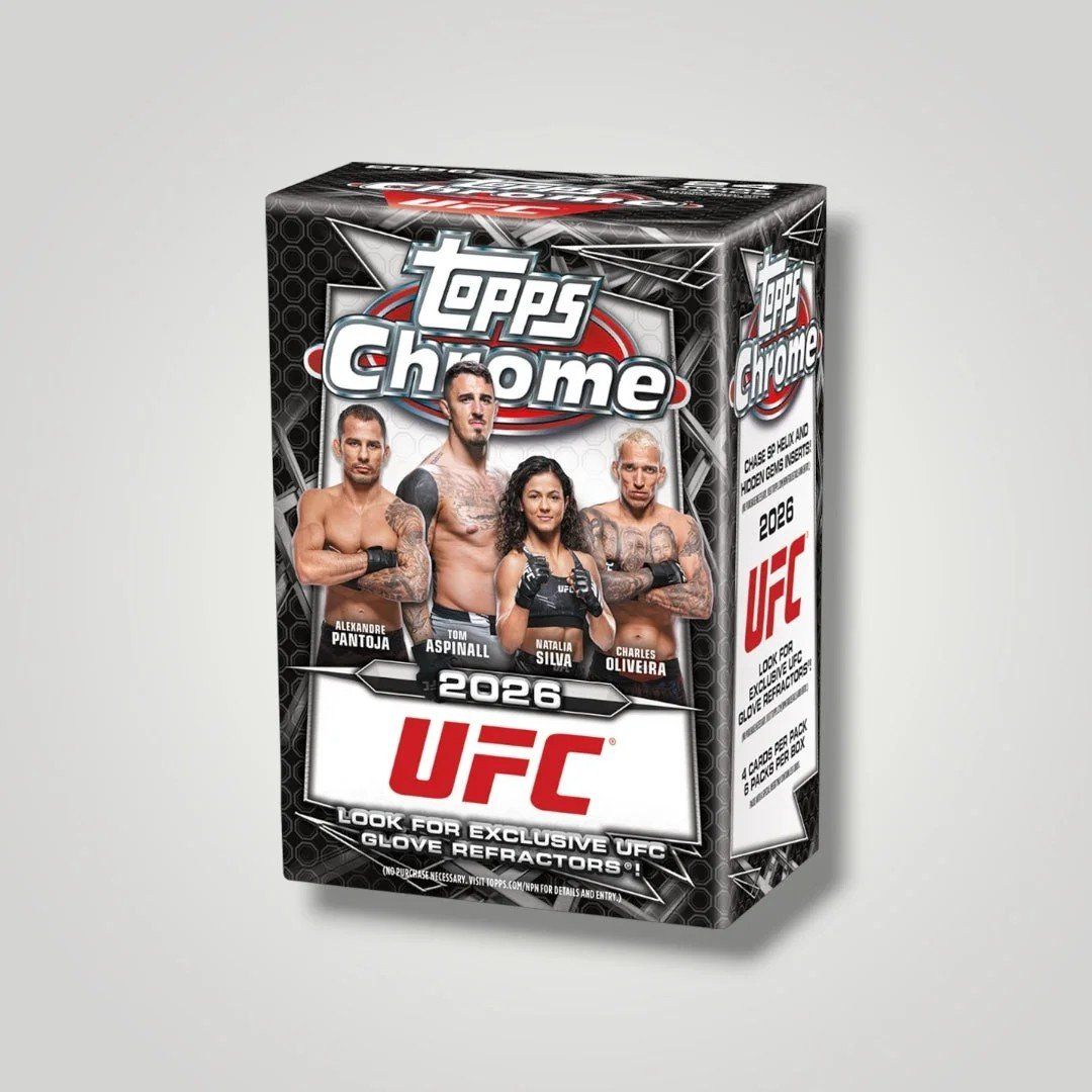 Topps Carte collezionabili: Topps Chrome UFC 2026 Value Box – Usato da Basel venduto da Collected