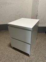 IKEA MALM Kommode Nachttisch weiss mit zwei Schubladen