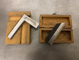 Haarwinkel und Haarlineal