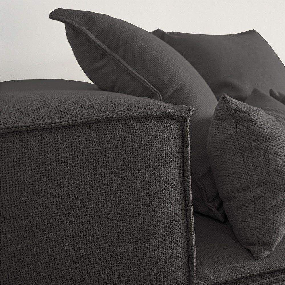 Divani: 21557 - Modulares Sofa VANES L - Anthrazit Couch – Nuovo e nell'imballaggio originale da Wallenwil venduto da toesstal-vertrieb 6