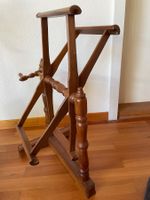 Antiker Garnwickler/Haspel aus Holz, Top Zustand!