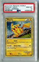 PSA 10 Pikachu Holo World Collection 2010 Deutsch
