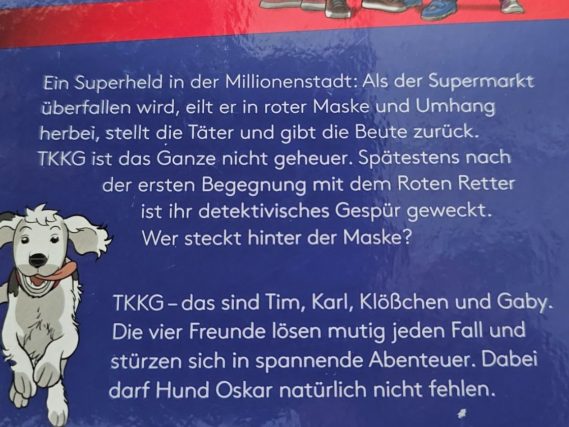 Livres: TKKG Junior- Der Rote Ritter/ Buch – Neuf (Voir description) à Geuensee par JeMaUrPe 1