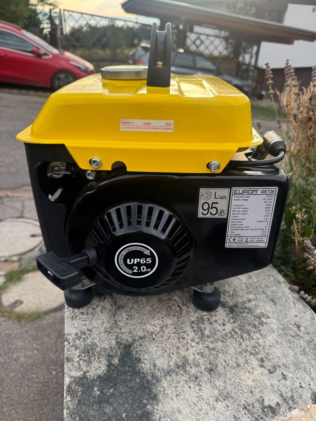 Generatori di corrente: Stromgenerator EUROM GE 720 – Usato da Uetliburg SG venduto da CostaTools 1